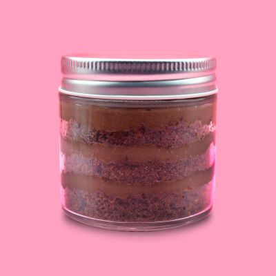 Dark Chocolate Biscuit Crunch Cake Jar 200ml