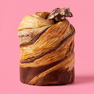Lazy Cake Crunch Cruffin