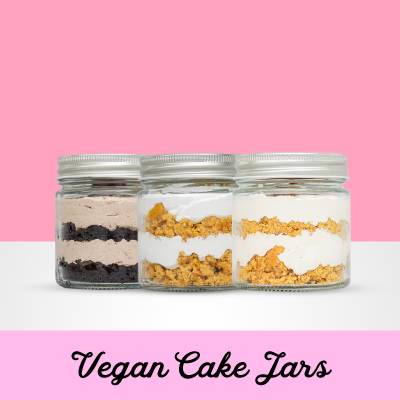 Vegan Cake Jars